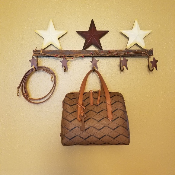 Fossil Handbags - Fossil Sydney satchel crossbody with strap EUC